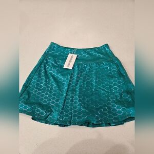Crowned Athletics Mermaid Princess athletic skort